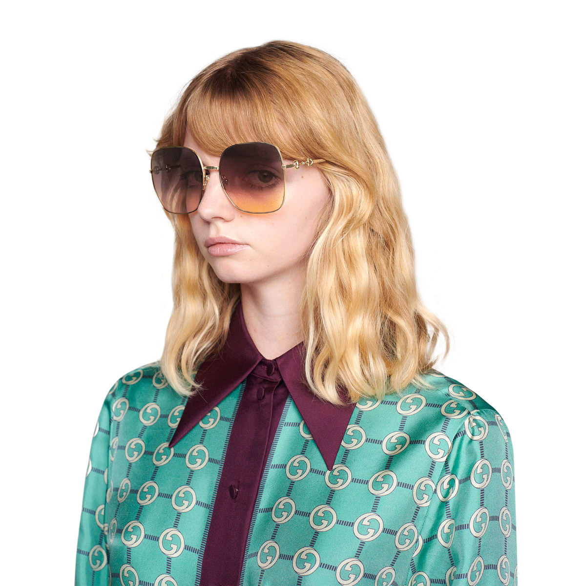 Color: Gold (002) - Gucci GG0879S00261