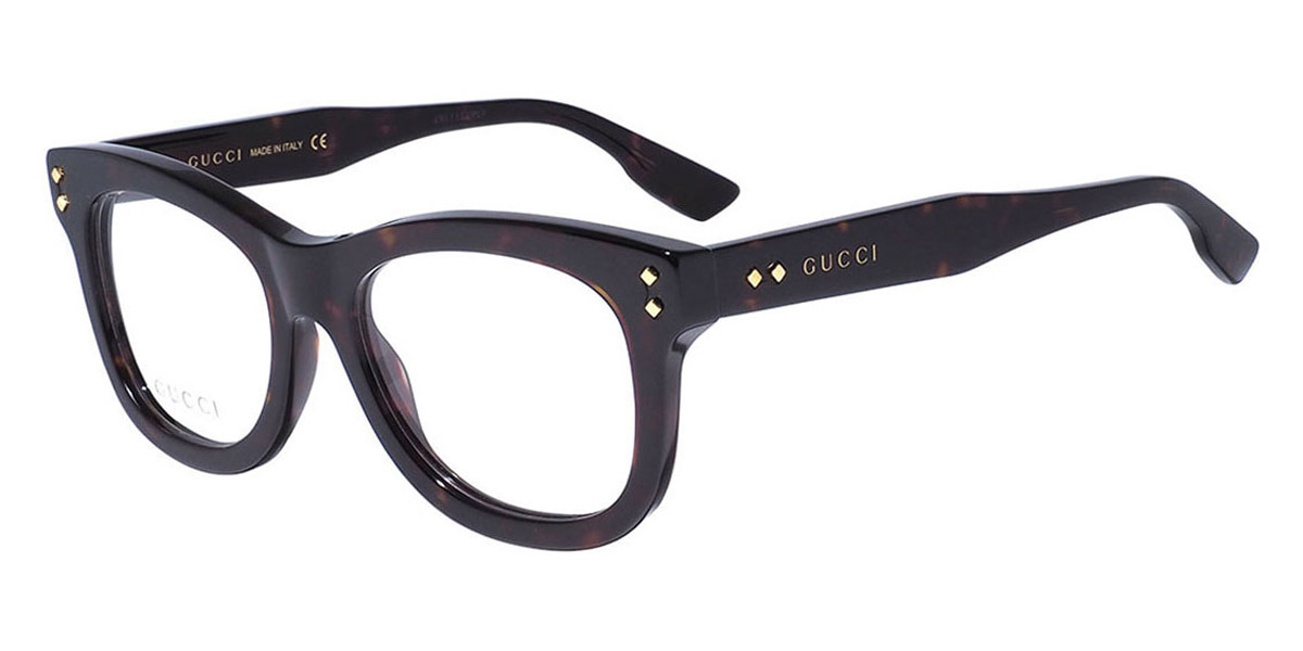 Gucci™ GG1086O 007 53 Havana Eyeglasses