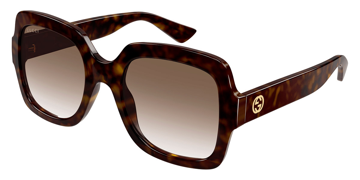 Gucci™ GG1337S 003 54 Havana Sunglasses
