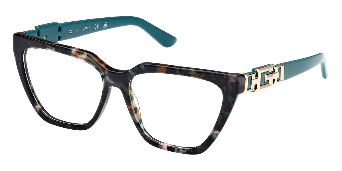 Color: Dark Green/Havana/Shiny Dark Green (098) - Guess GU298509854