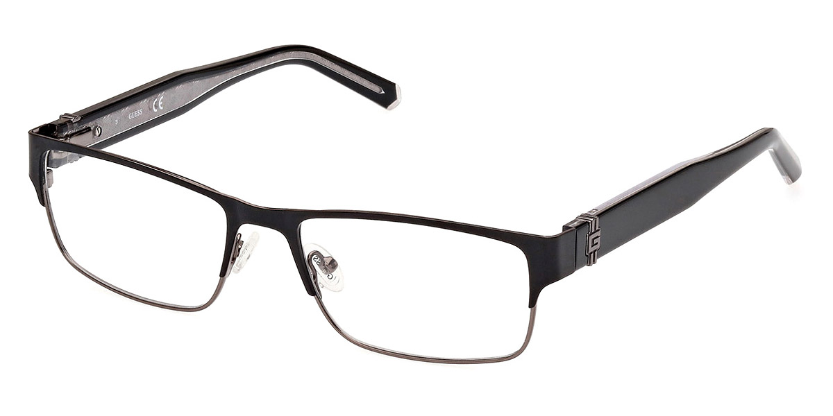 Guess™ GU50082 002 54 Matte Black Eyeglasses