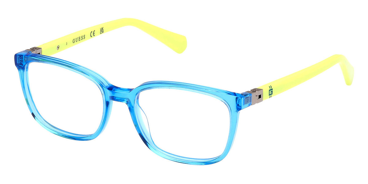 Color: Shiny Blue/Shiny Light Green (090) - Guess GU5014409047