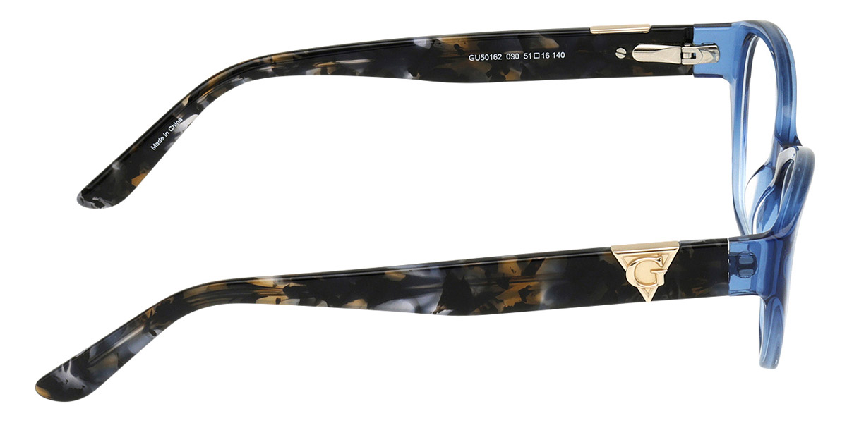 Color: Shiny Blue/Light Blue/Havana (090) - Guess GU5016209051