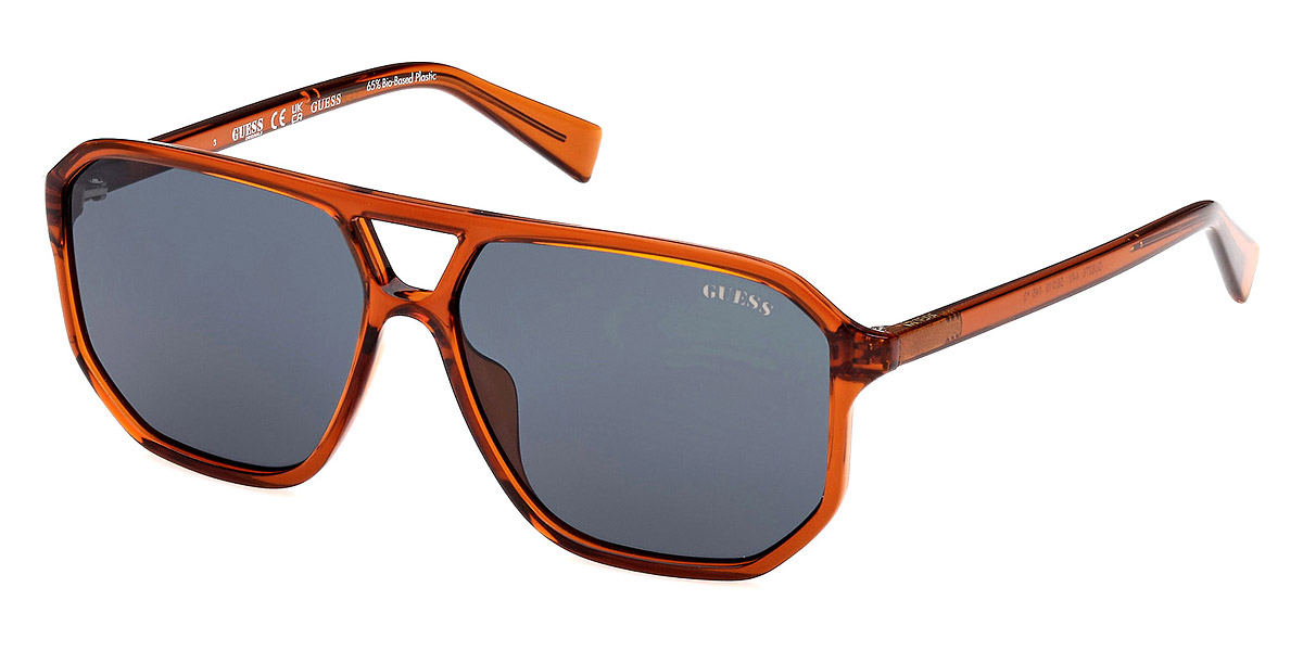 Guess GU8276 Aviator Sunglasses EyeOns