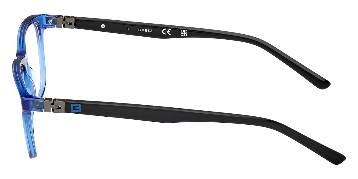 Color: Shiny Blue/Shiny Black (090) - Guess GU922809049