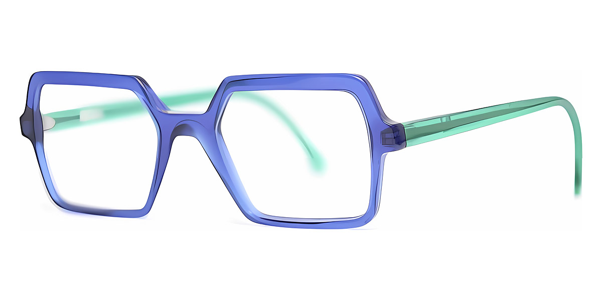 Color: Transparent Blue/Green Transparent (8204B) - Henau HENGLUCK8204B48