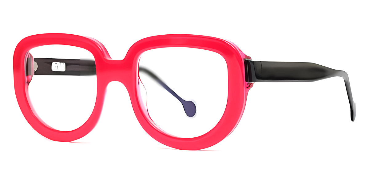 Color: Raspberry/Pink/Pink Transparent/Black (0H57b) - Henau HENJOTA0H57b48