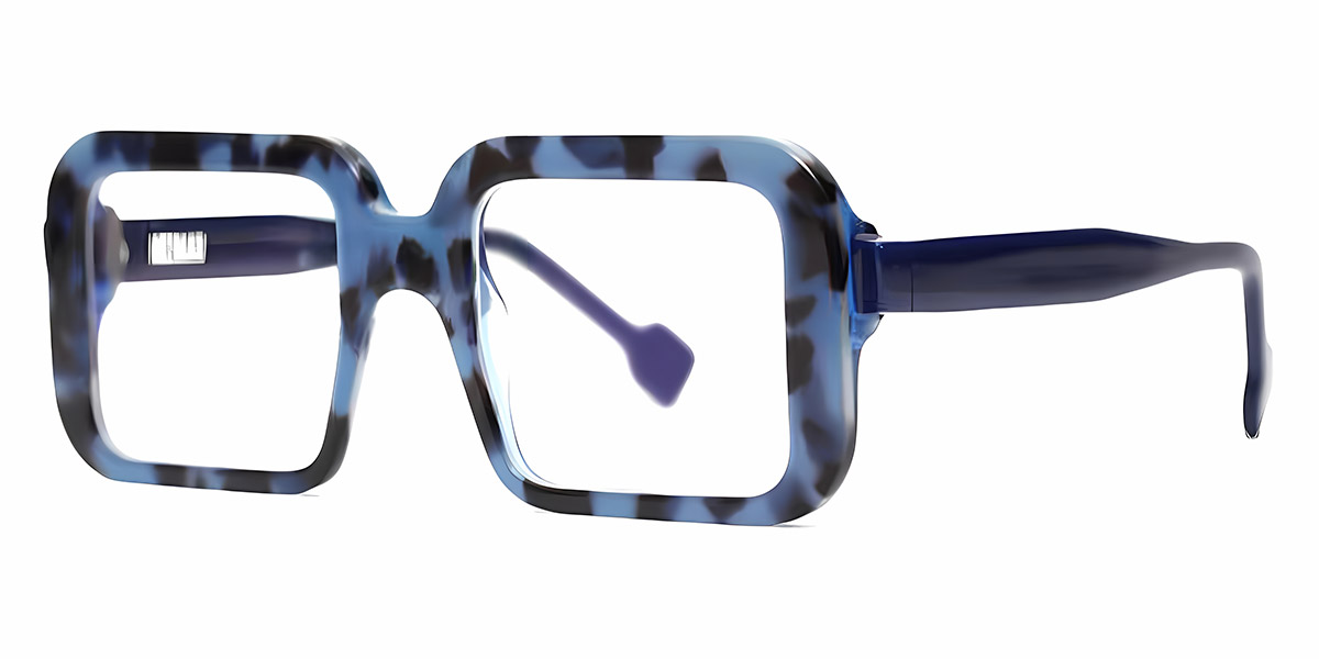 Color: Transparant Blue/Gray Havana (0H64) - Henau HENTOGA0H6449