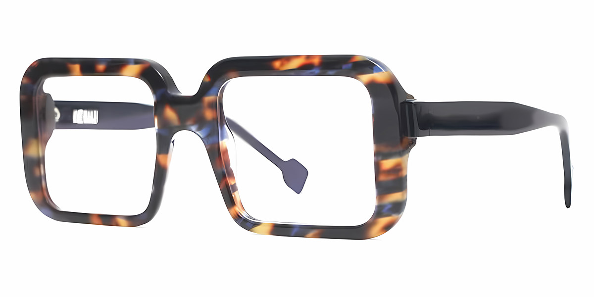 Color: Blue Turtle/Dark Blue Transparent (Q84) - Henau HENTOGAQ8449