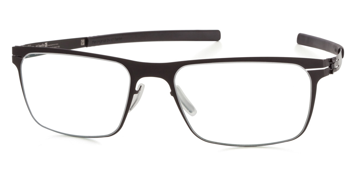 Ic! Berlin 135 Seekorso Black Black Eyeglasses Side View