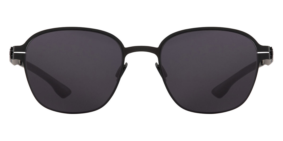 Ic! Berlin Aiden Black Sunglasses Front View