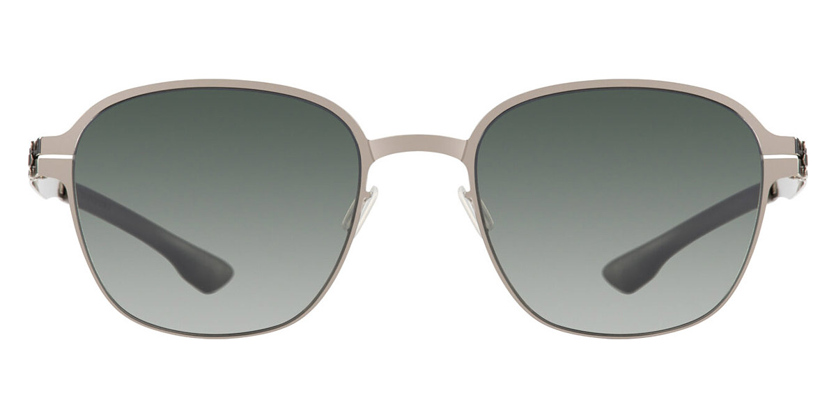 Ic! Berlin Aiden Shiny Graphite Sunglasses Front View