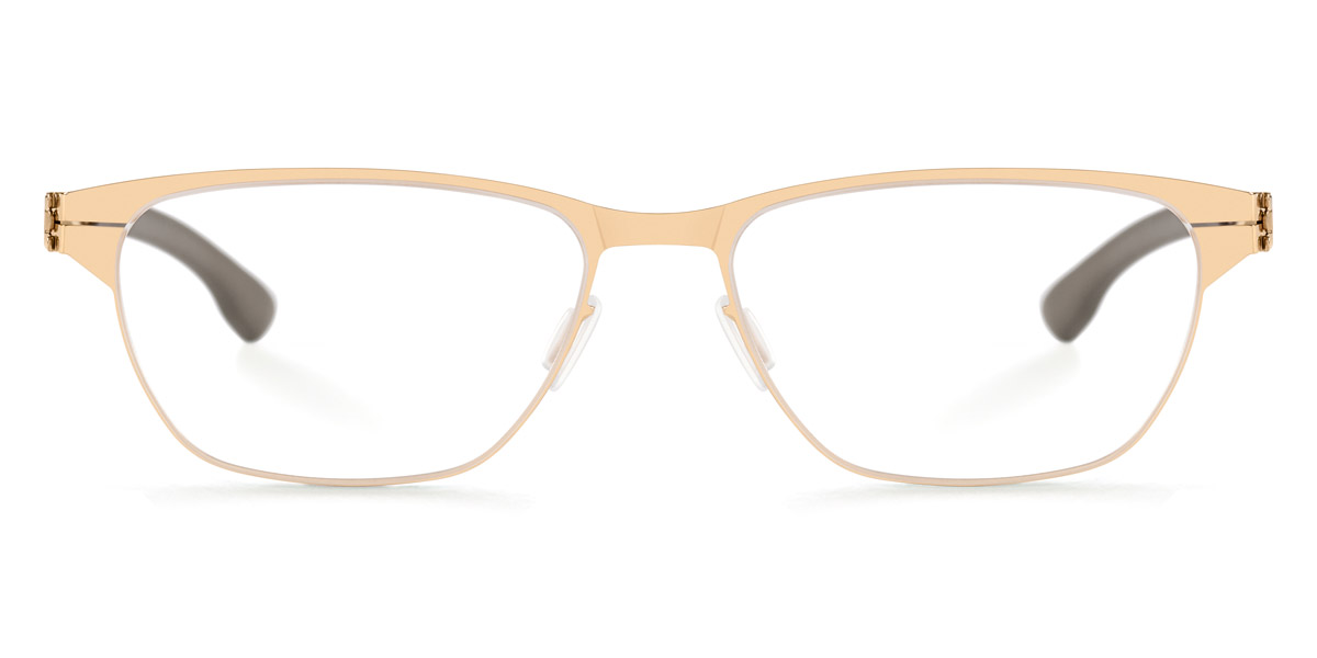 Ic! Berlin Alexandra N. Rosé-Gold Eyeglasses Front View