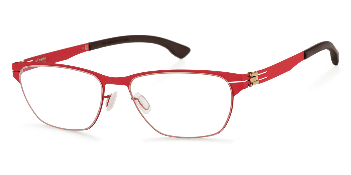 Ic! Berlin Alexandra N. Rose Lava Eyeglasses Side View