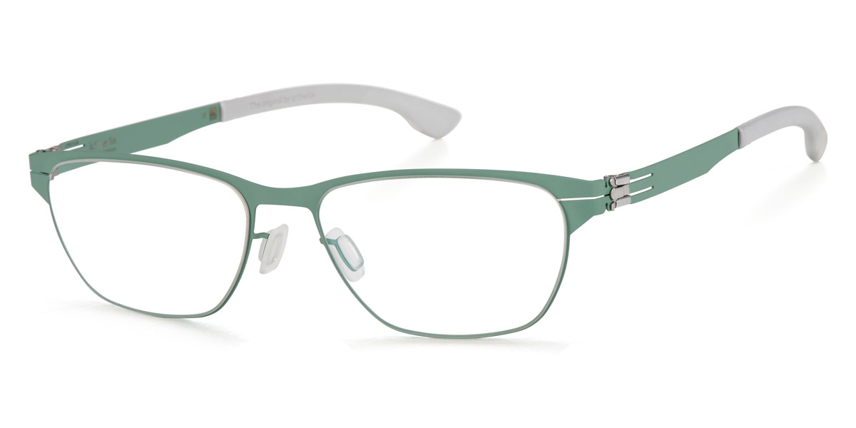 Ic! Berlin Alexandra N. Silver Morning Dew Eyeglasses Side View