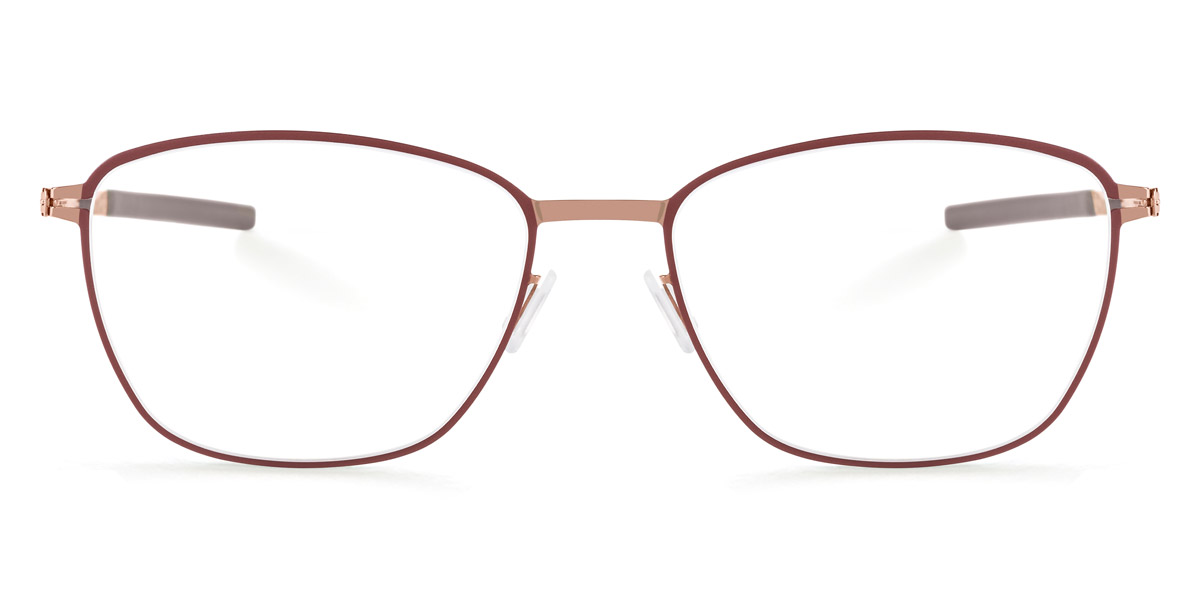 Ic! Berlin Aliza Fired Copper Circle Eyeglasses Front View