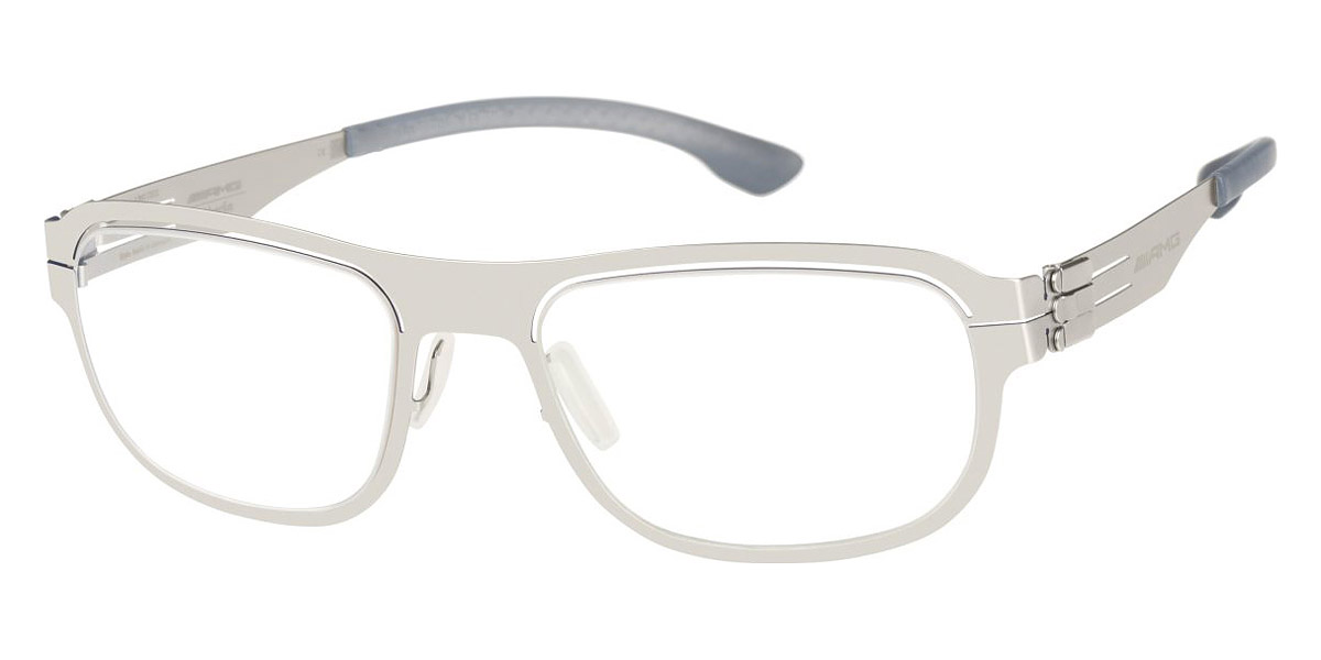 Ic! Berlin AMG 03 Pearl-Blue Eyeglasses Side View
