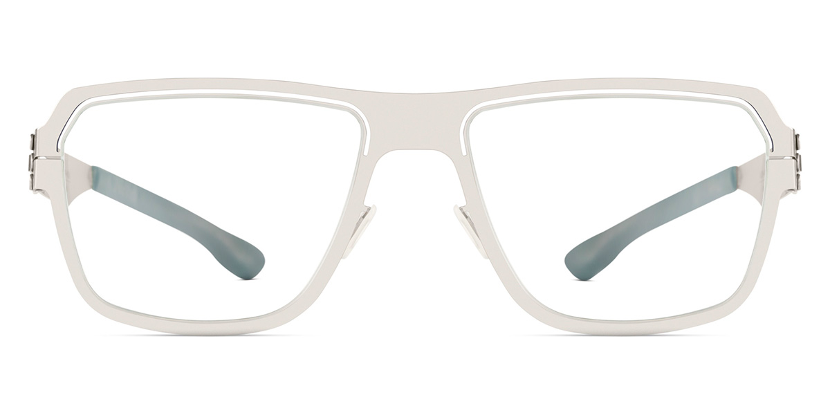 Ic! Berlin AMG 04 Pearl-Blue Eyeglasses Front View