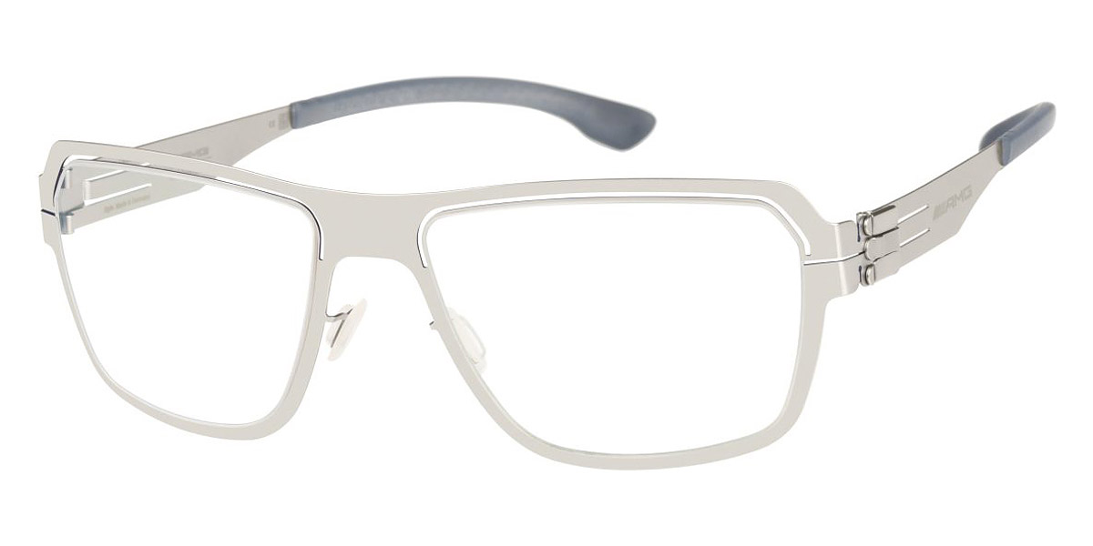 Ic! Berlin AMG 04 Pearl-Blue Eyeglasses Side View