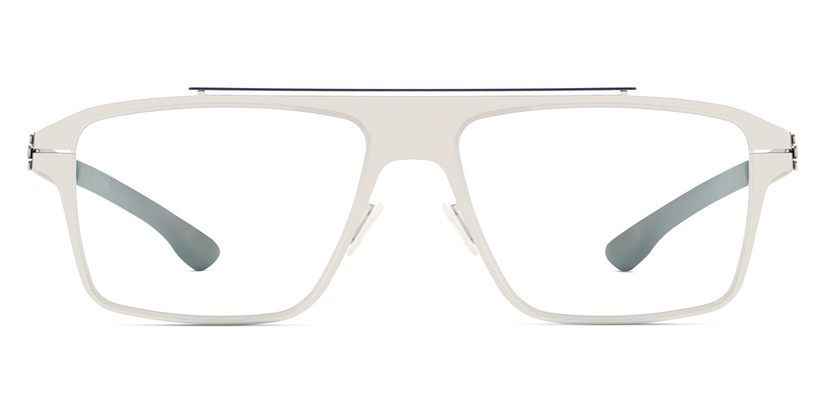 Ic! Berlin AMG 05 Pearl-Blue Eyeglasses Front View