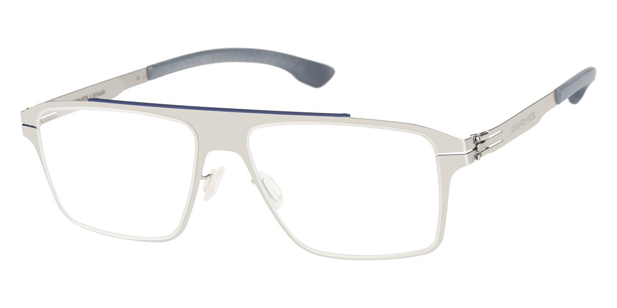 Ic! Berlin AMG 05 Pearl-Blue Eyeglasses Side View