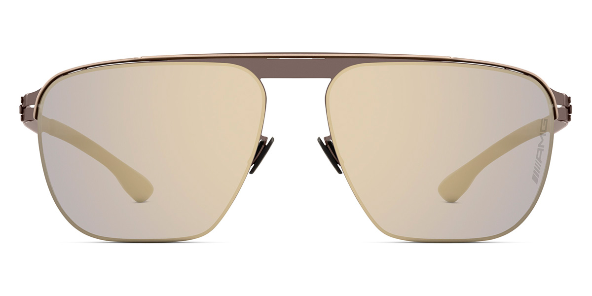 Ic! Berlin AMG 06 Graphite-Bronze Sunglasses Front View