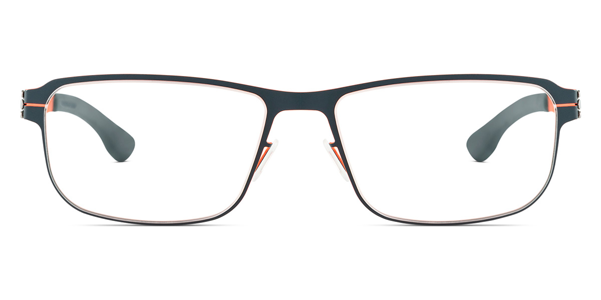 Ic! Berlin Andrew P. Blue Flame Eyeglasses Front View
