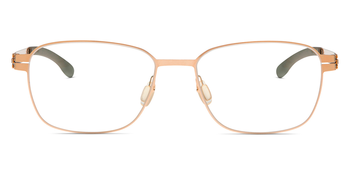 Ic! Berlin Andy L. Rosé-Gold Eyeglasses Front View