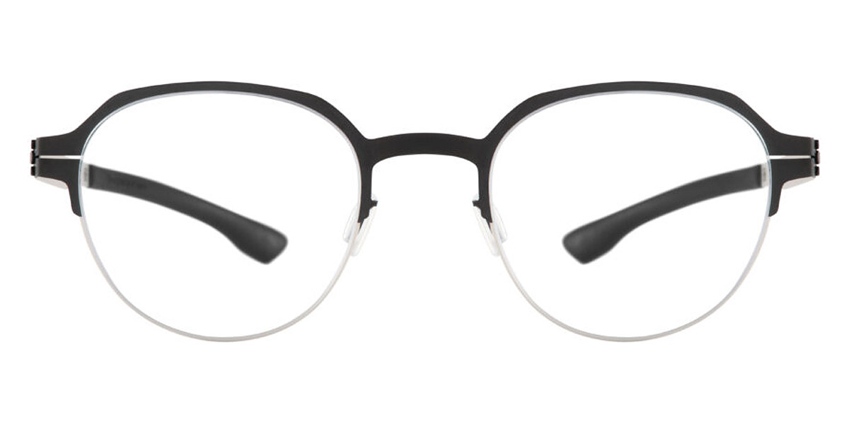 Ic! Berlin Ari Off-White-Black Valley Eyeglasses Front View