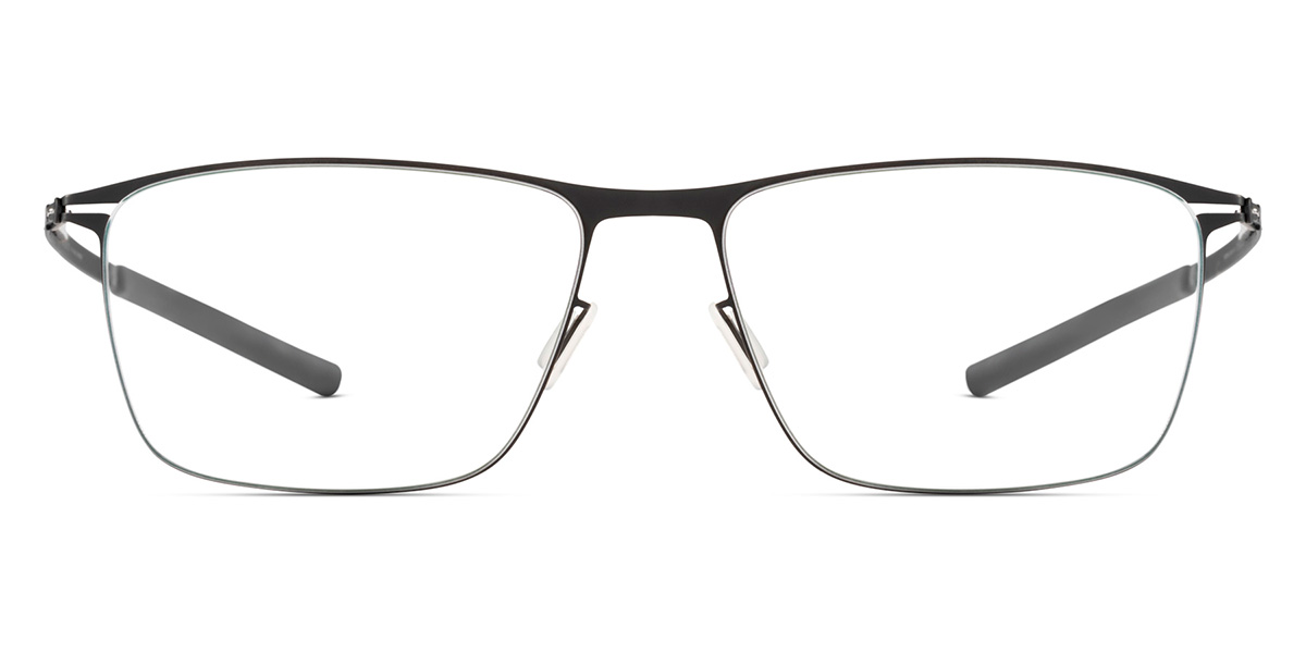 Ic! Berlin Asper Black Eyeglasses Front View