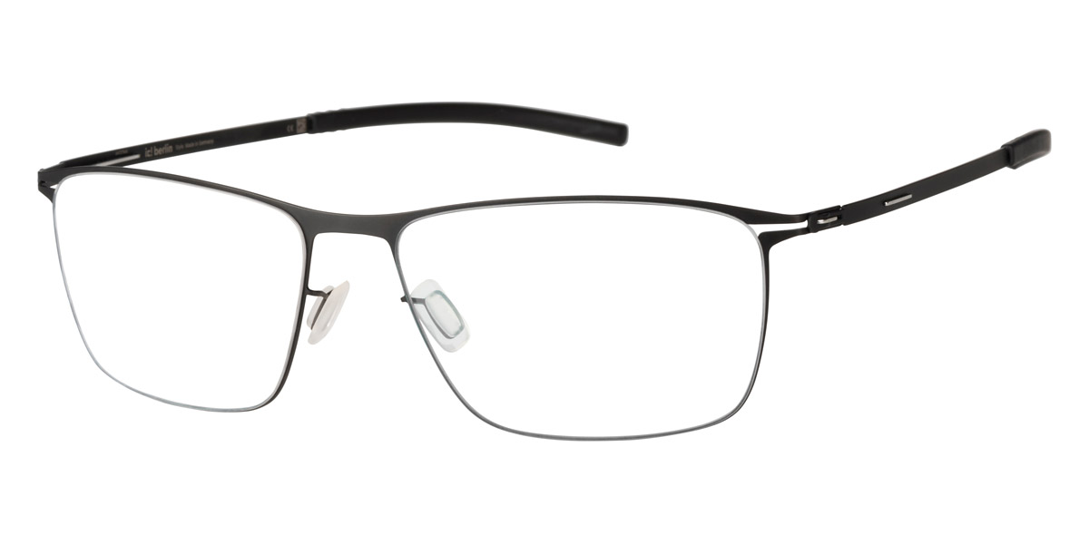 Ic! Berlin Asper Black Eyeglasses Side View
