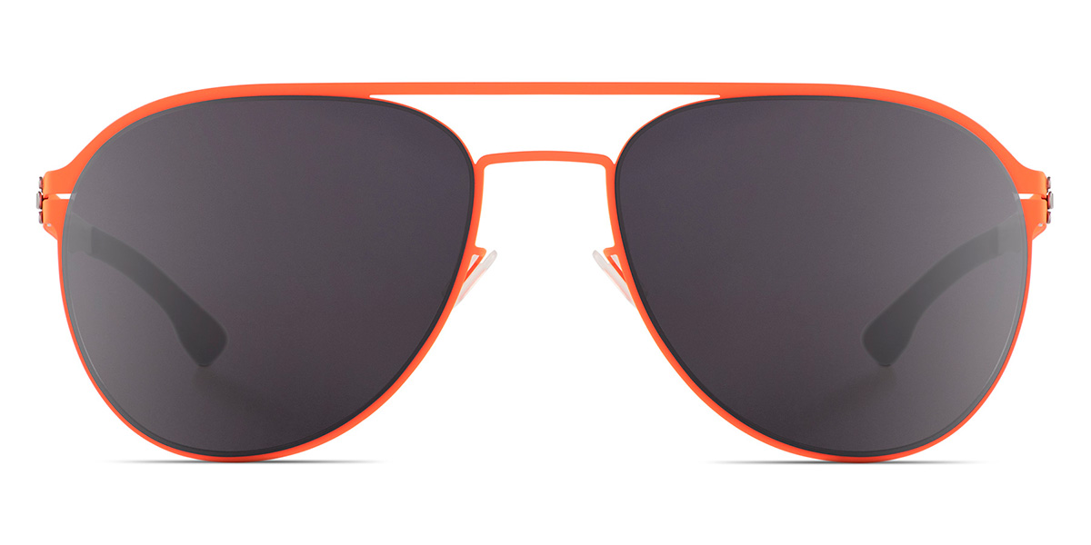 Ic! Berlin Attila L. Flame Sunglasses Front View