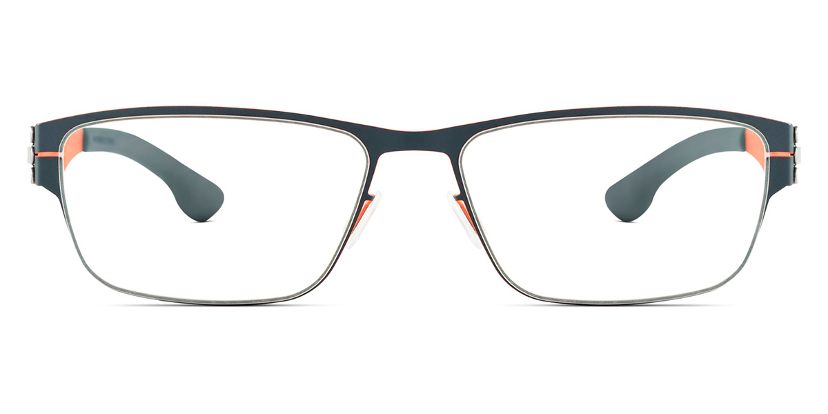 Ic! Berlin Basti S. Blue Flame Eyeglasses Front View
