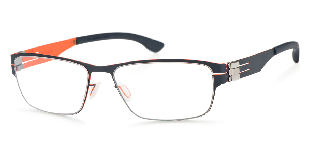 Ic! Berlin Basti S. Blue Flame Eyeglasses Side View