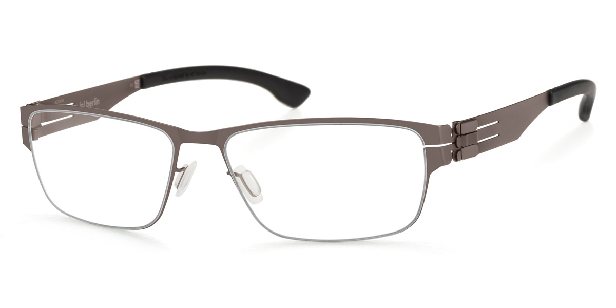 Ic! Berlin Basti S. Graphite Eyeglasses Side View
