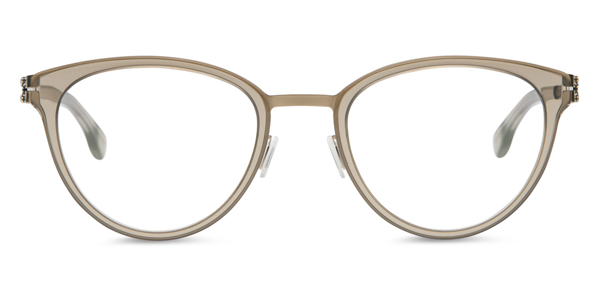 Ic! Berlin Beate J. Bronze-Dune Eyeglasses Front View