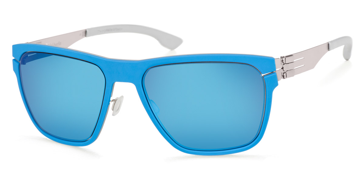 Ic! Berlin Bloc Pearl-Pool-Gray Sunglasses Side View