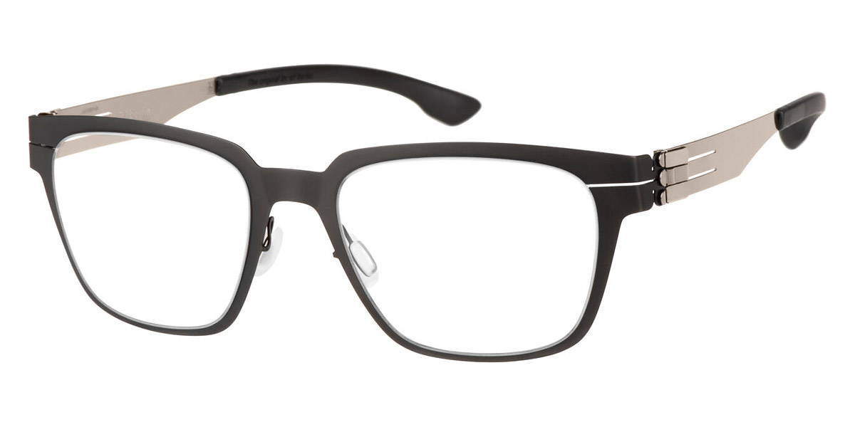 Ic! Berlin Bo Black Eyeglasses Side View