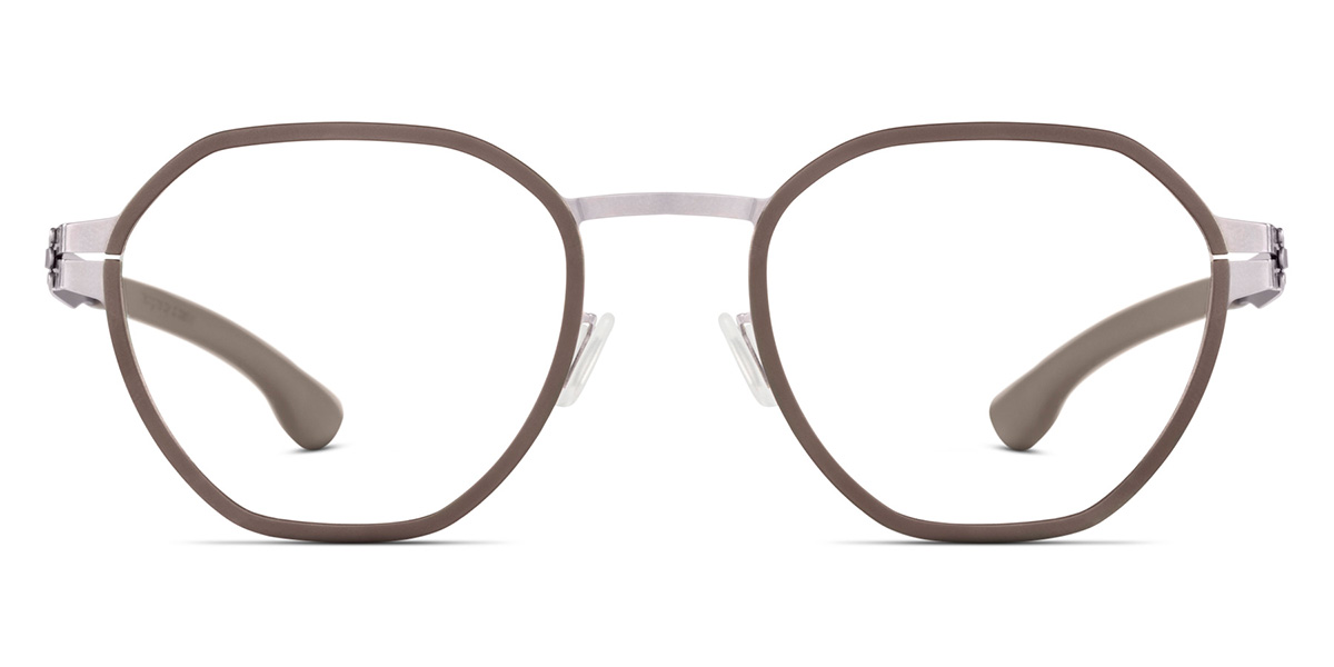 Ic! Berlin Carbon Rough-Graphite Eyeglasses Front View