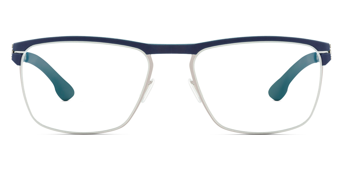 Ic! Berlin Central Pearl-Navy-Blue Eyeglasses Front View
