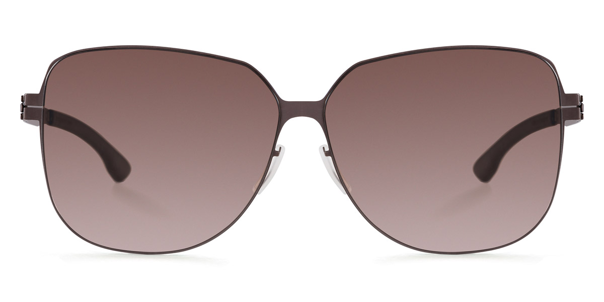 Ic! Berlin Cha Cha Teak Sunglasses Front View