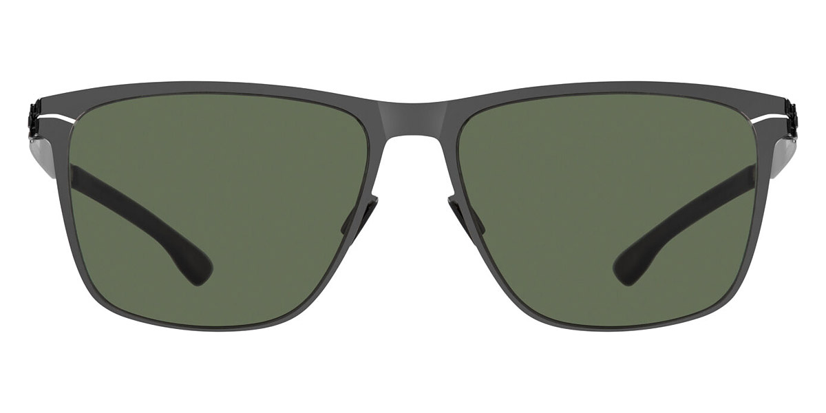 Ic! Berlin Charlie Gunmetal Sunglasses Front View