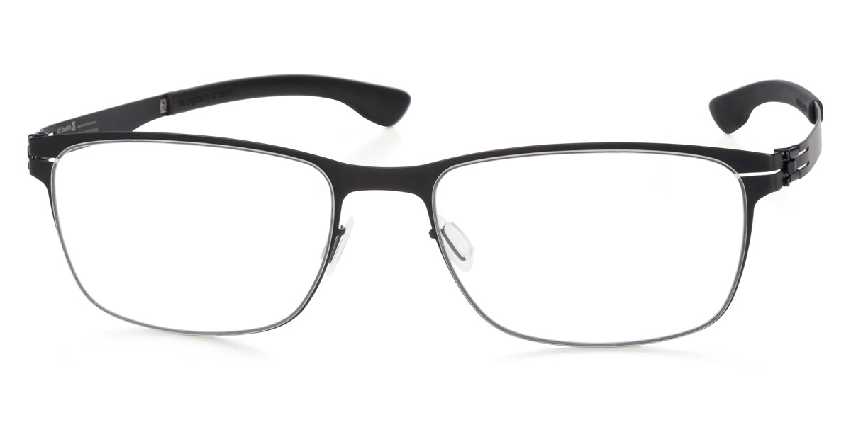 Ic! Berlin Dennis N. Black Eyeglasses Side View