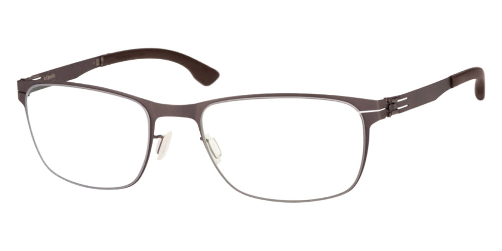 Ic! Berlin Dennis N. Large Teak Eyeglasses Side View