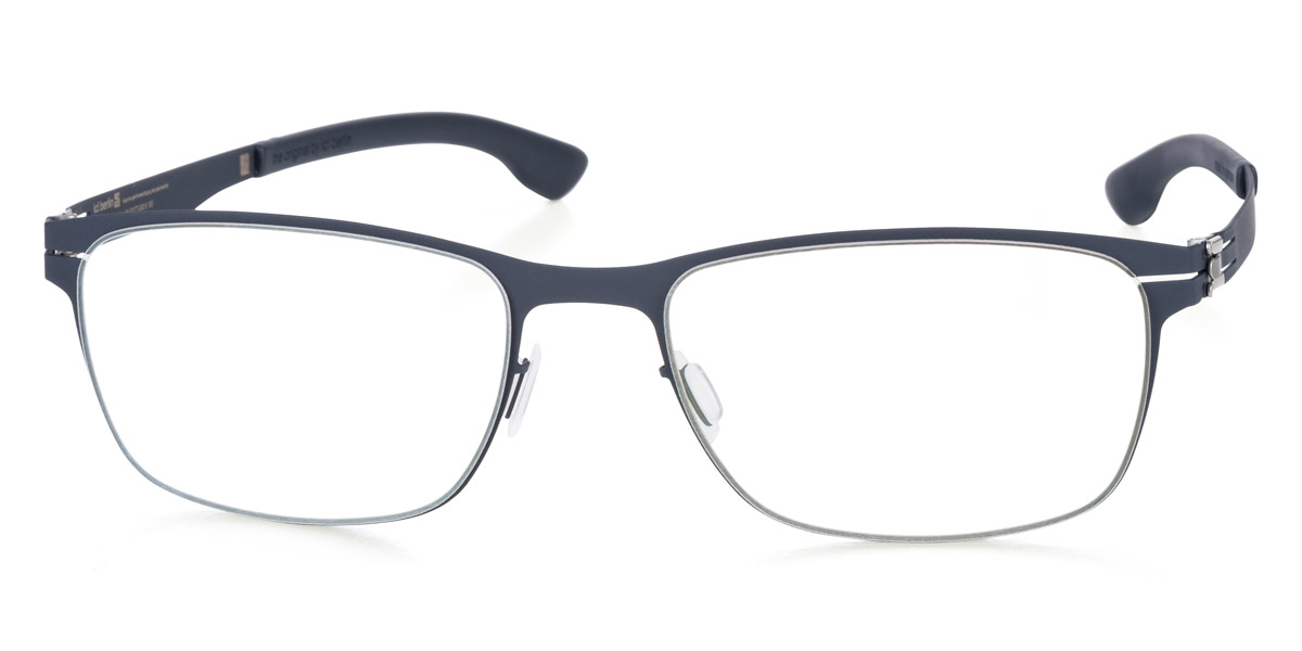 Ic! Berlin Dennis N. Marine Blue Eyeglasses Side View
