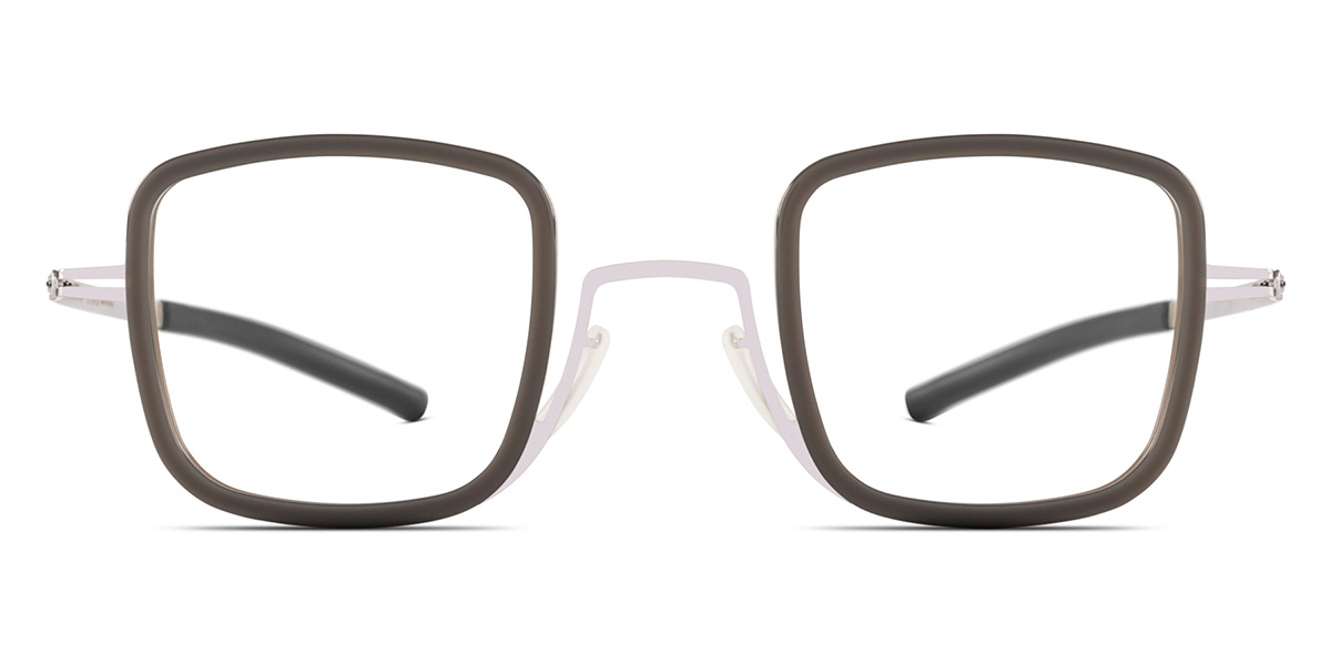Ic! Berlin Doyoon Pearl-New-Gray Eyeglasses Front View