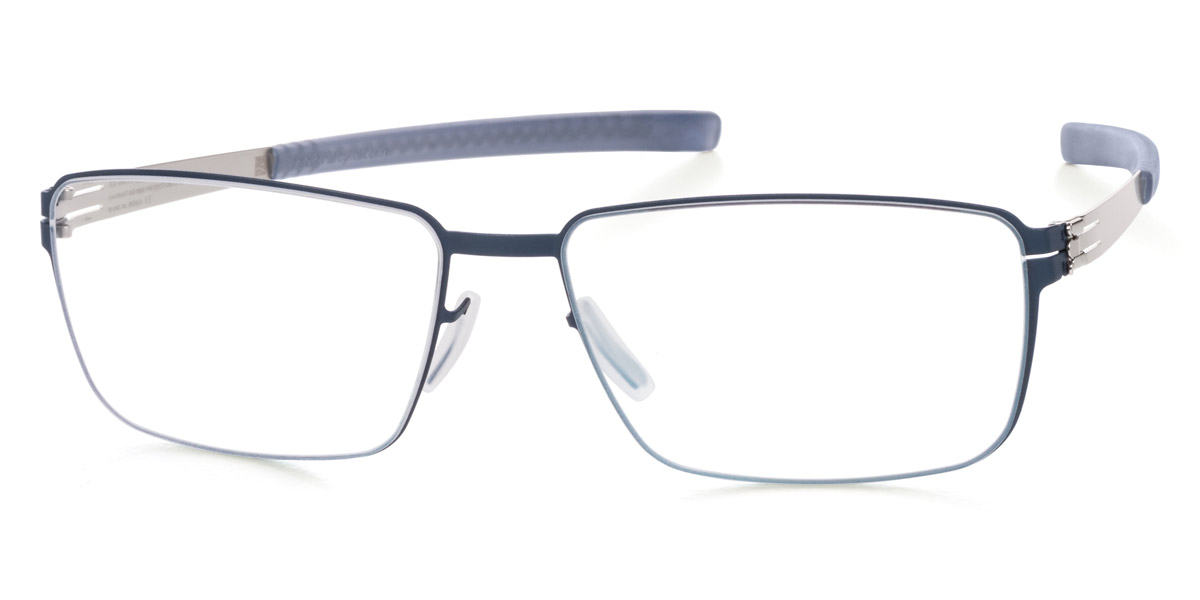 Ic! Berlin Dr. Kauermann Marine Blue Eyeglasses Side View