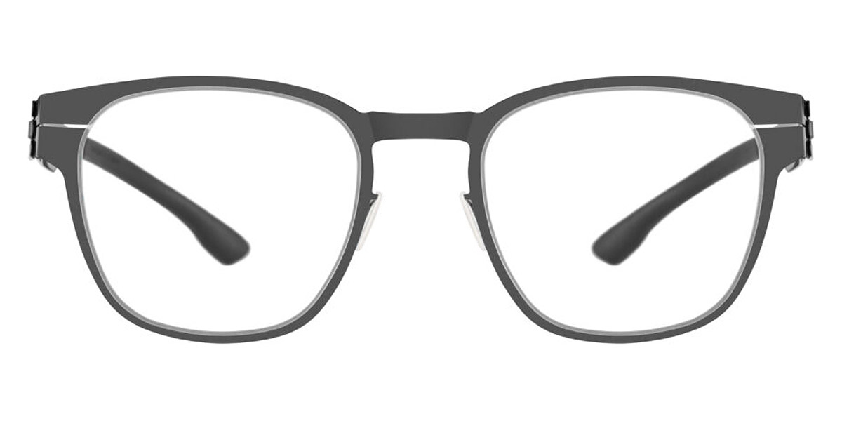 Ic! Berlin Edgar Gun-Metal Eyeglasses Front View