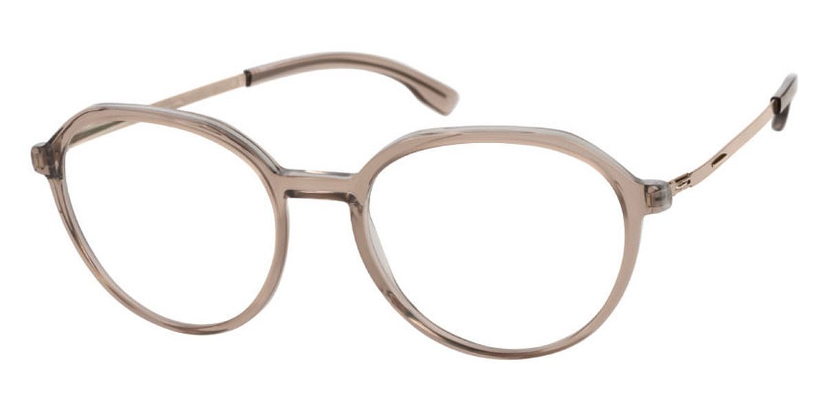 Ic! Berlin Elis Cloudy Brown Eyeglasses Side View