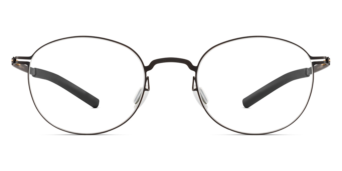 Ic! Berlin Emiyo Black Eyeglasses Front View
